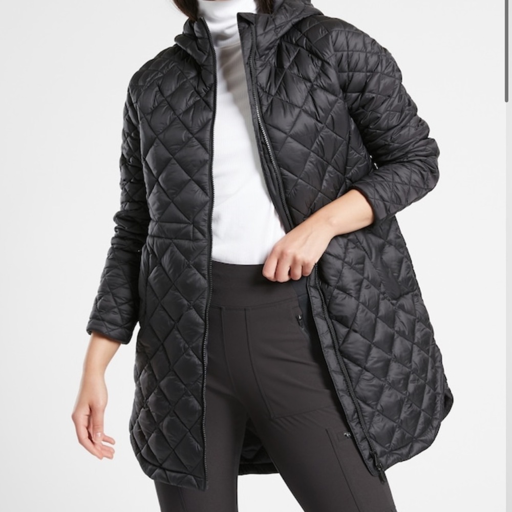 Athleta Whisper Featherless Parka
